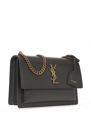 Saint Laurent - Sunset Baby Belt Bag - Women - Calfskin - 85 - Black