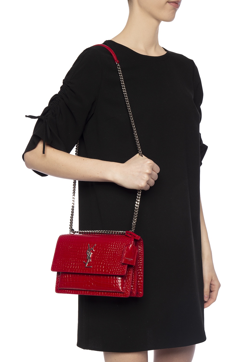 SAINT LAURENT Small Sunset Bag - We Select Dresses