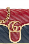 gucci gabardine ‘GG Marmont’ shoulder bag