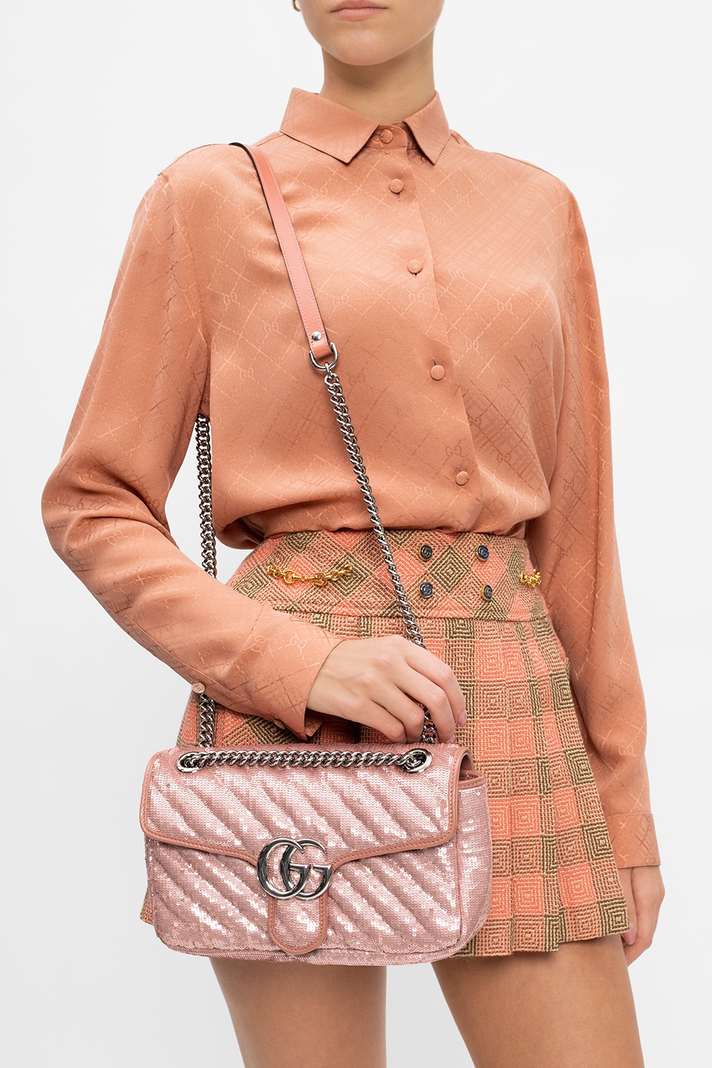 Gucci ‘GG Marmont’ quilted shoulder bag