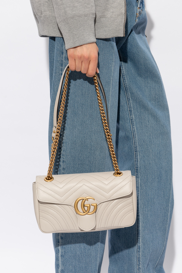 gucci nest ‘GG Marmont Small’ quilted shoulder bag