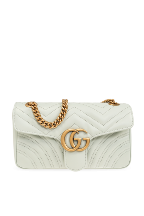 ‘gg marmont small’ quilted shoulder bag od Gucci