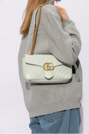‘gg marmont small’ quilted shoulder bag od Gucci