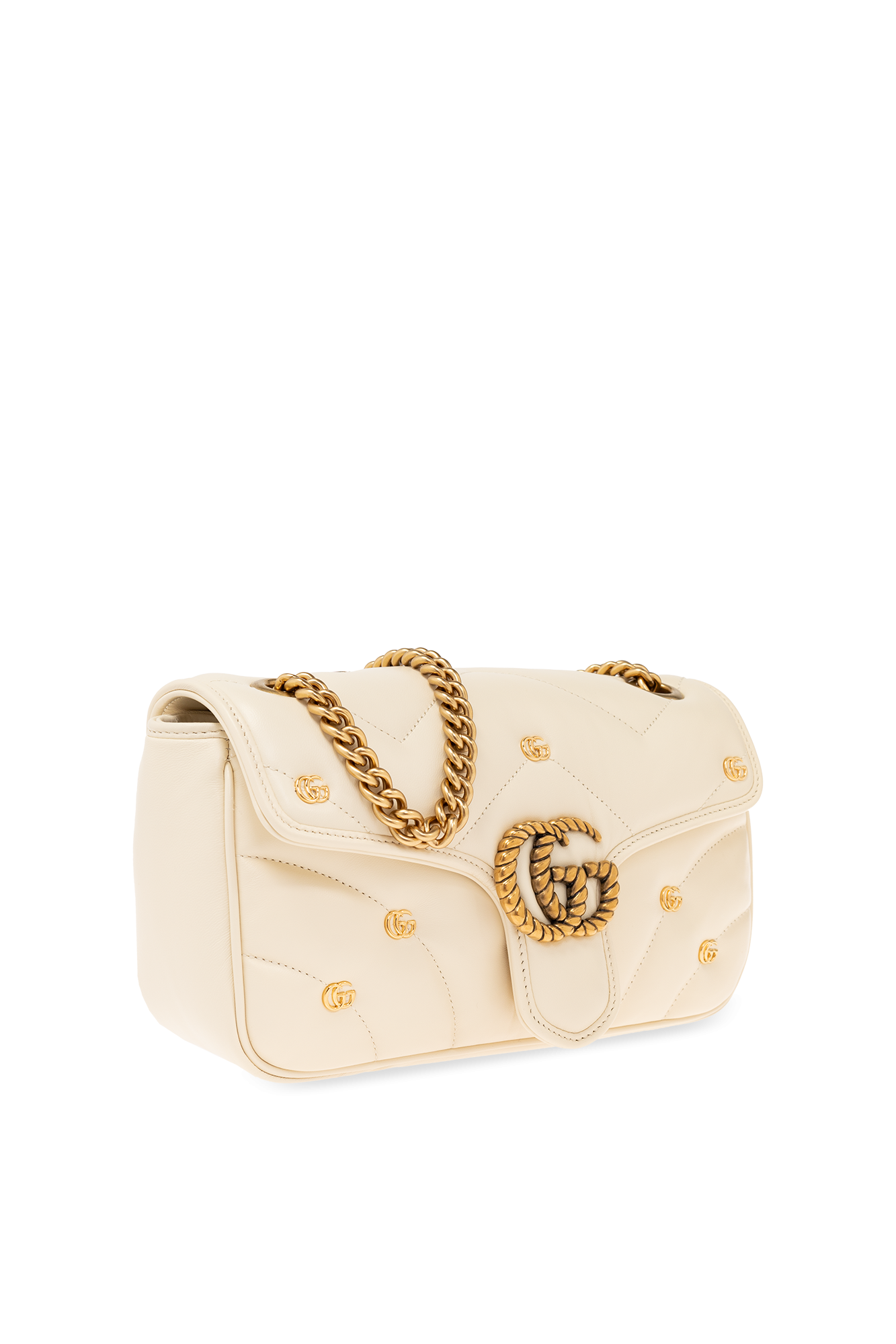 gucci porcelain ‘GG Marmont Small’ shoulder bag