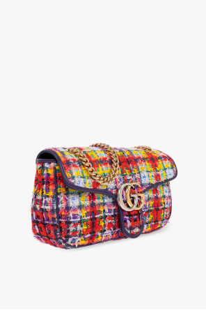 Gucci ‘GG Marmont 2.0’ tweed shoulder bag