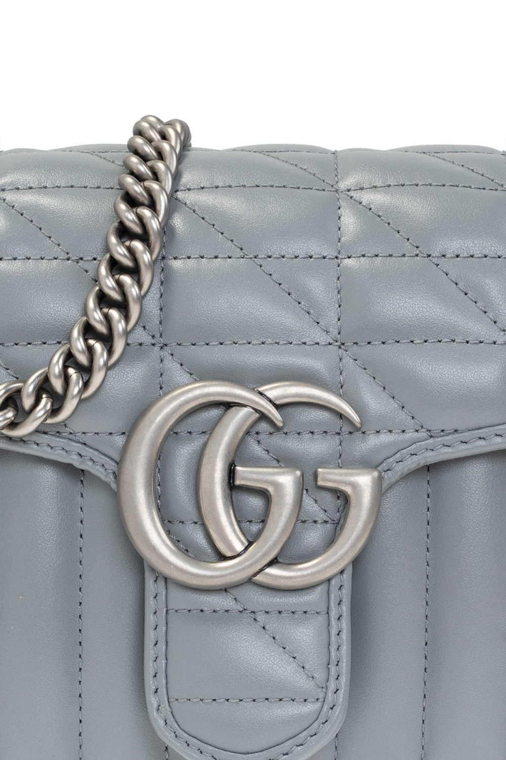 Gucci 449654 Alma Small Signature in Grey – Balilene