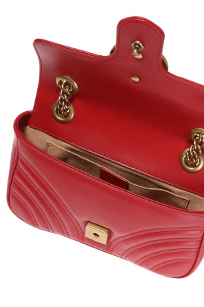 (WMNS) Gucci GG Marmont Mini Shoulder Bag Red 446744-DTDIT-6433