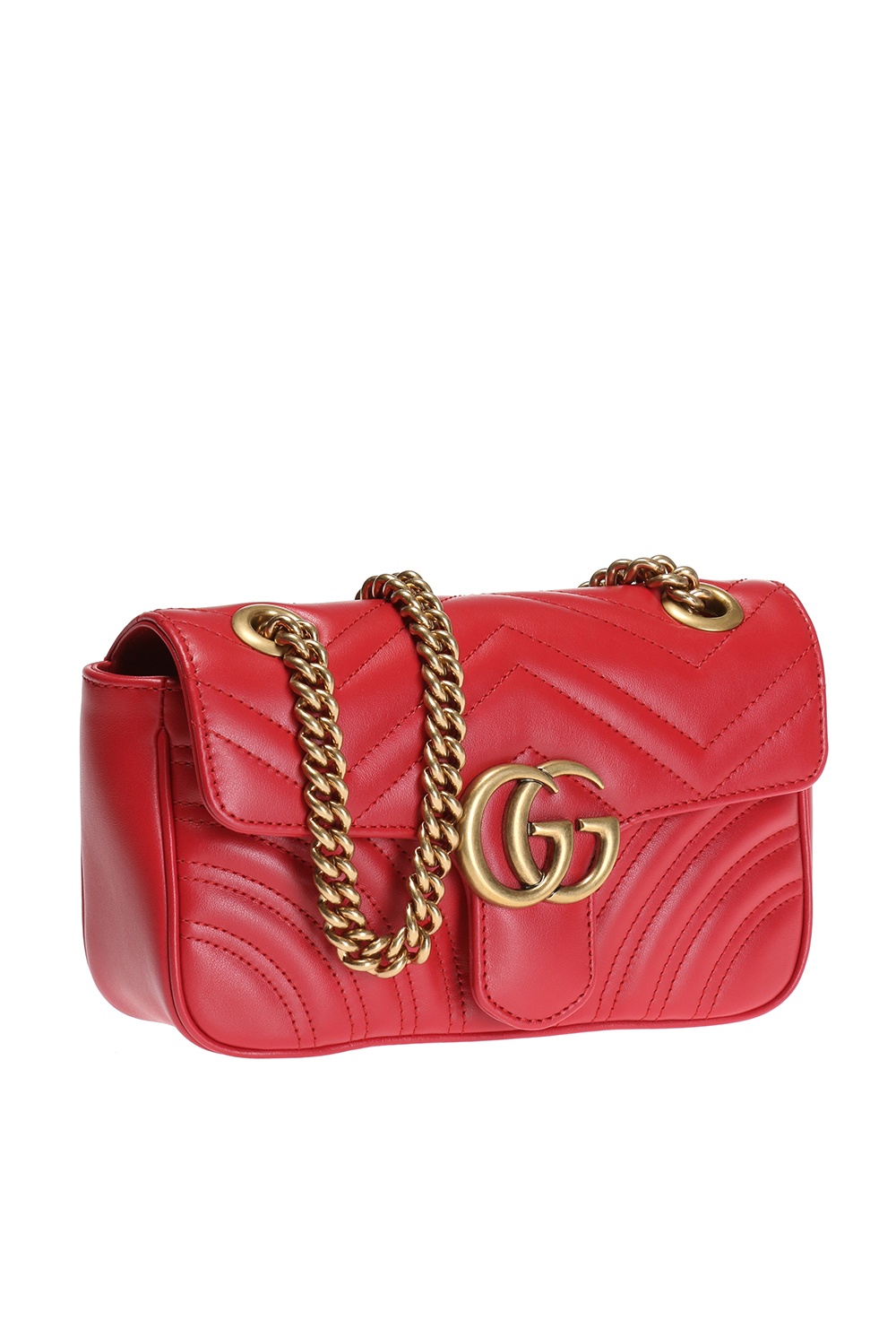 (WMNS) Gucci GG Marmont Mini Shoulder Bag Red 446744-DTDIT-6433