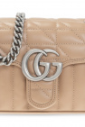 gucci Brown ‘GG Marmont Mini’ shoulder bag