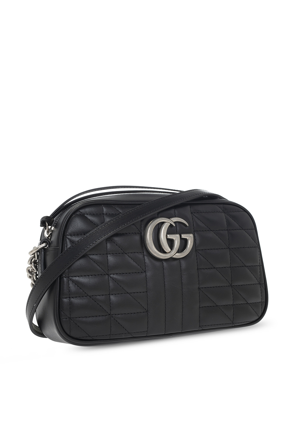Dakota Johnson With Louis Vuitton's Messenger Bag and Gucci's