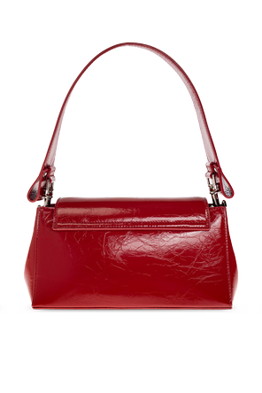 Vivienne Westwood Hazel Medium Red Patent Leather Shoulder Bag