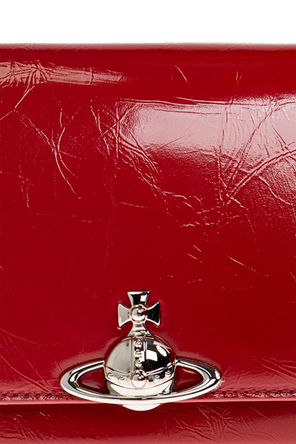 Vivienne Westwood Hazel Medium Red Patent Leather Shoulder Bag