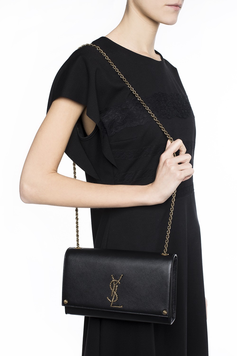 Black 'Sunset Medium' shoulder bag Saint Laurent - Vitkac HK
