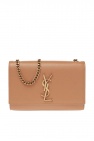 Yves Saint Laurent Muse handbag in fawn and brown Café furr and leather