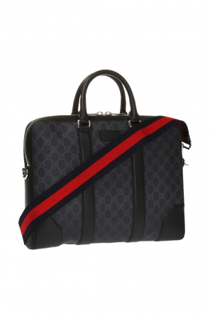 Gucci loose 'GG Supreme' canvas briefcase