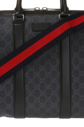 Gucci loose 'GG Supreme' canvas briefcase
