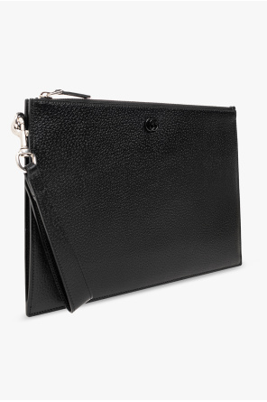 gucci double Leather handbag