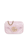 Gucci 682933 Belt Bag With Interlocking G Beige And White