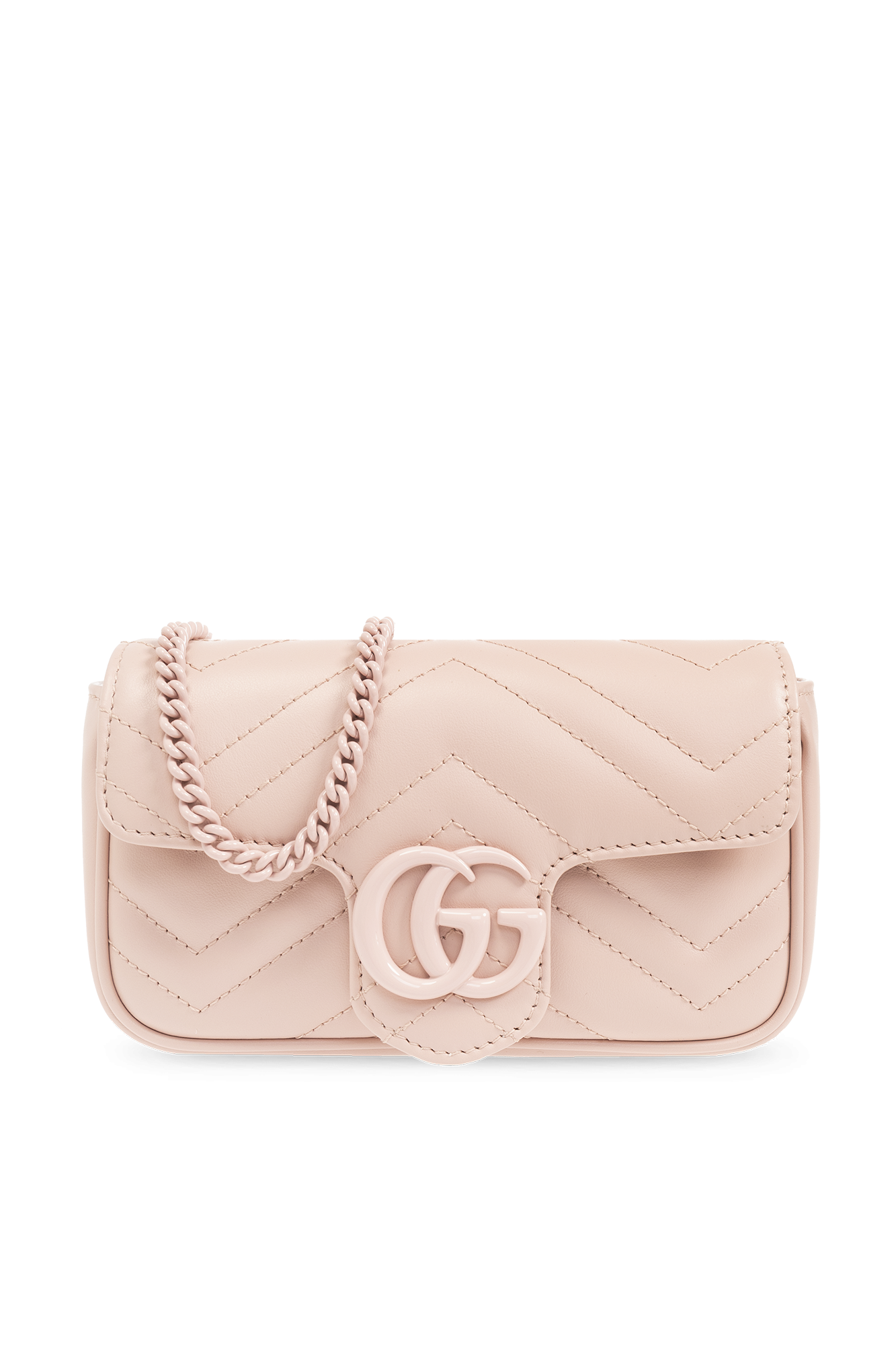 Pink ‘GG Marmont Super Mini’ shoulder bag Gucci - Vitkac GB