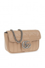 gucci horsebit ‘GG Marmont Super Mini’ shoulder bag