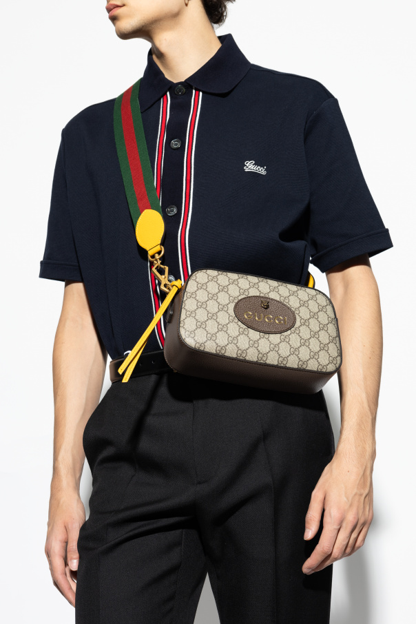 Gucci Logo-embossed shoulder bag