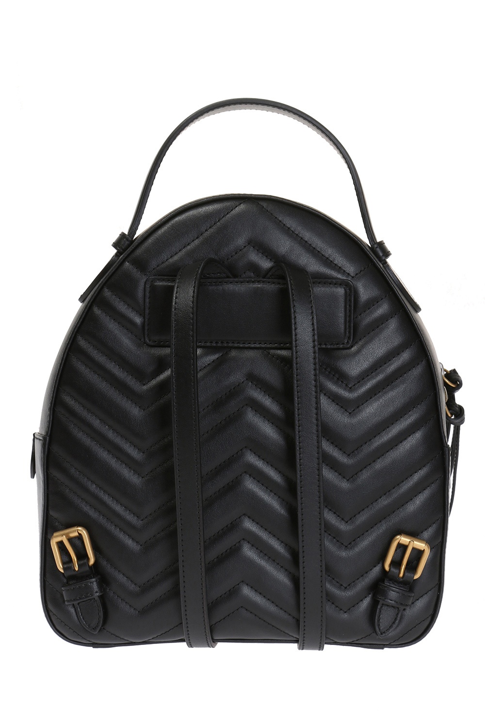 Gucci Black GG Marmont Backpack