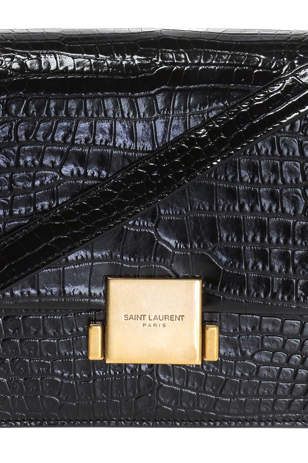 Saint Laurent, Bags, Saint Laurent Medium Embossed Bellechasse Bag Black
