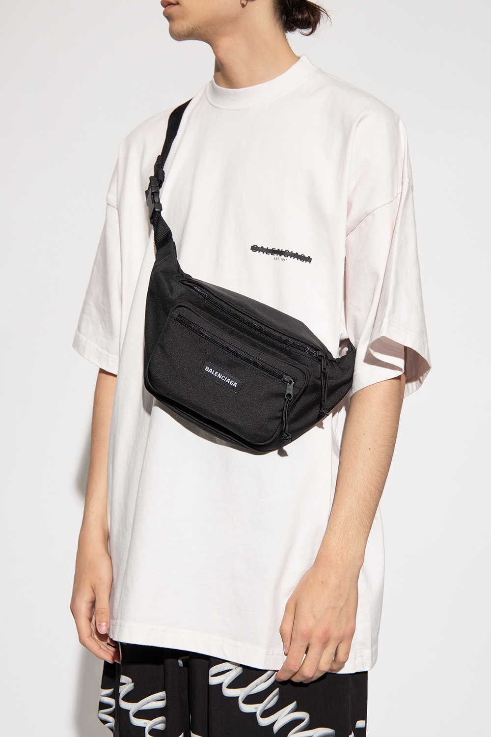 Balenciaga ‘Explorer’ belt Veneta bag
