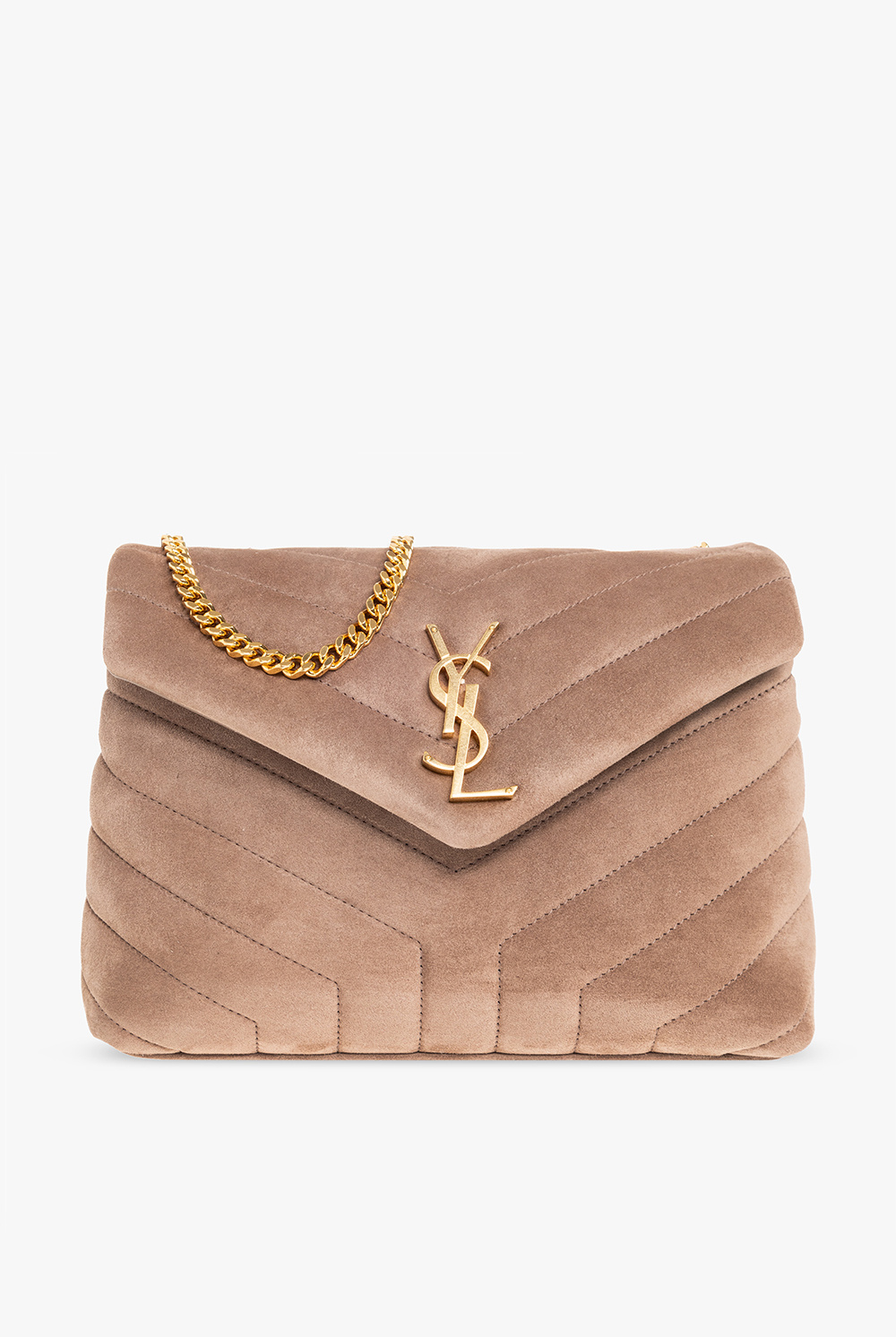 White 'Loulou' shoulder bag Saint Laurent - Vitkac France