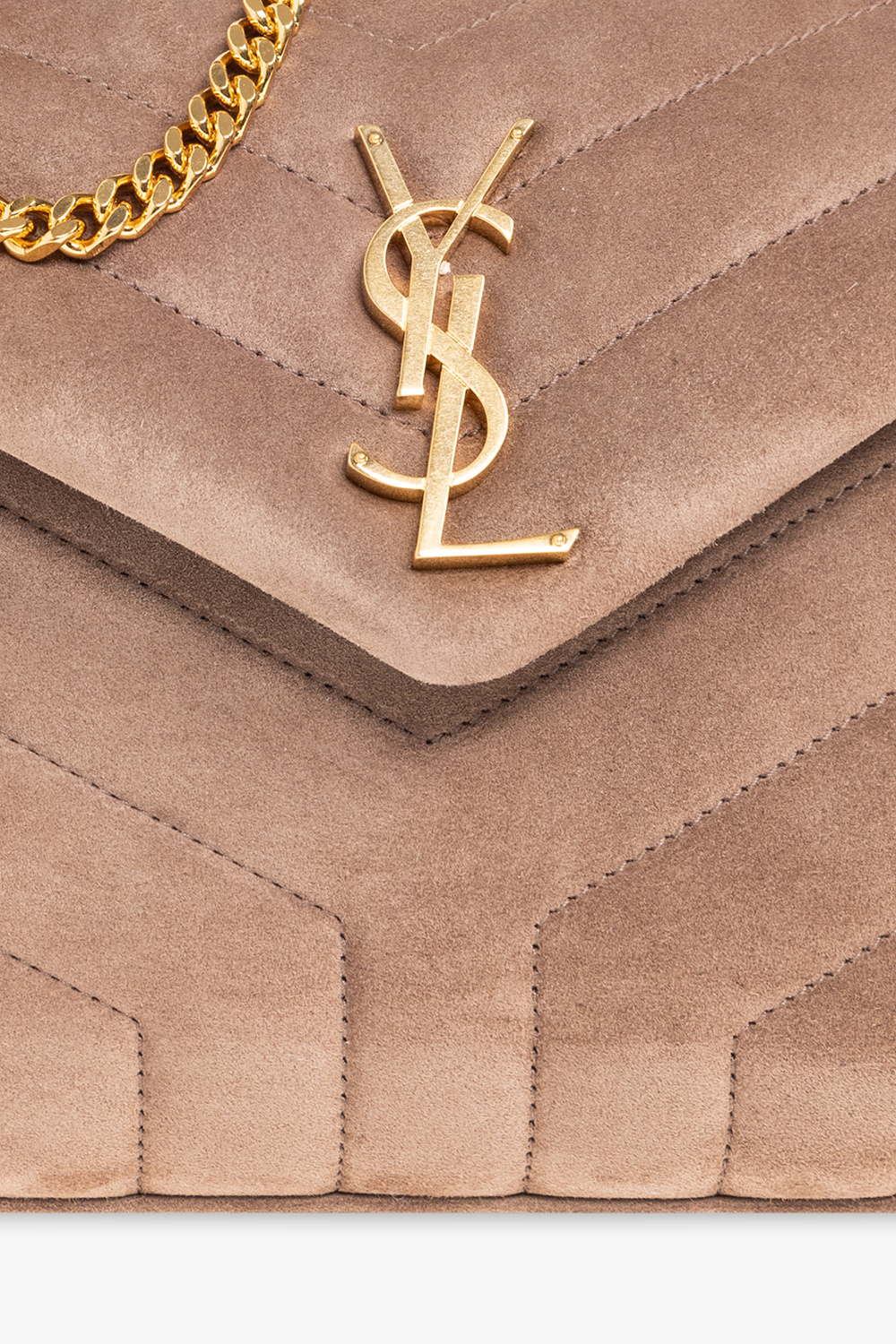 Brown 'Loulou Small' shoulder bag Saint Laurent - Vitkac GB