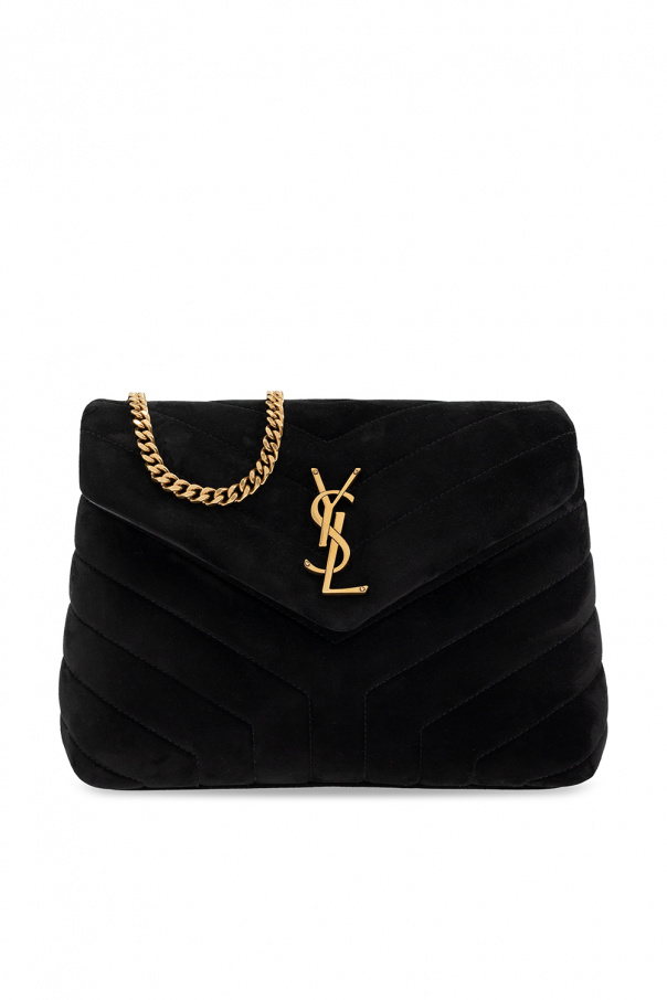 ysl loulou velvet shoulder bag