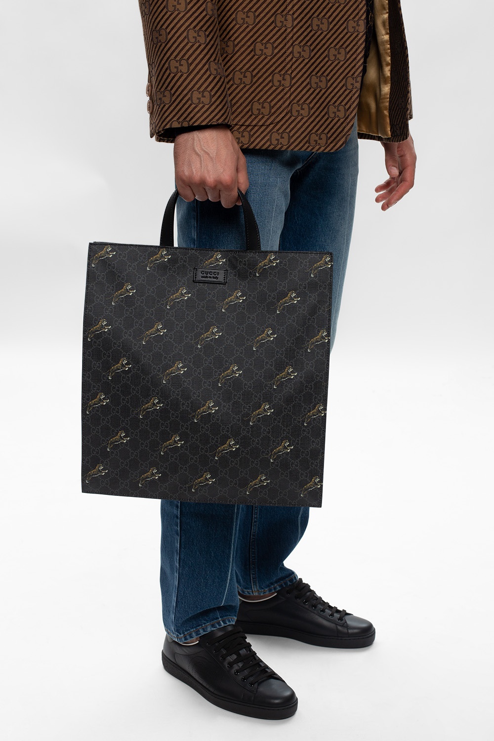 Gucci Leopard Print Tote Bags  Mercari