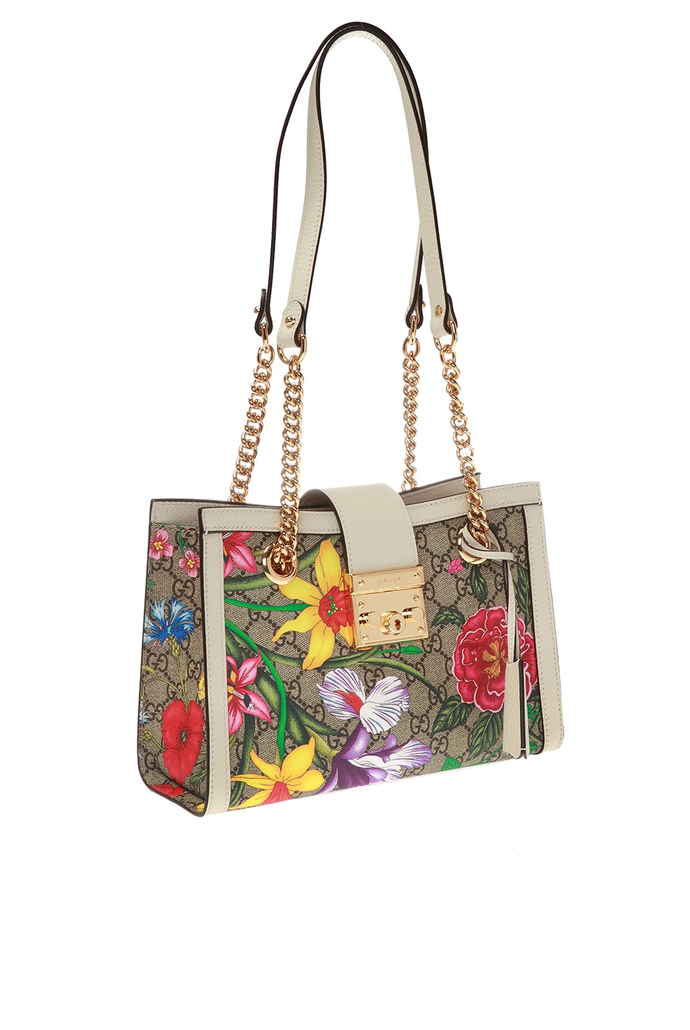 gucci padlock floral