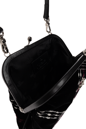 Vivienne Westwood Aksamitna torba `Vivienne`
