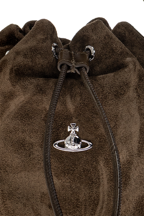Vivienne Westwood Vivienne Westwood Stacey Suede Bucket Bag, Deep Brown