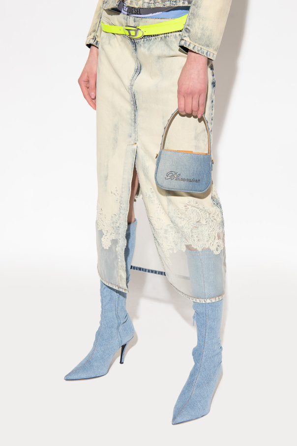 Blumarine Calvin Klein Jeans Sculpted Faux Leather Camera Bag