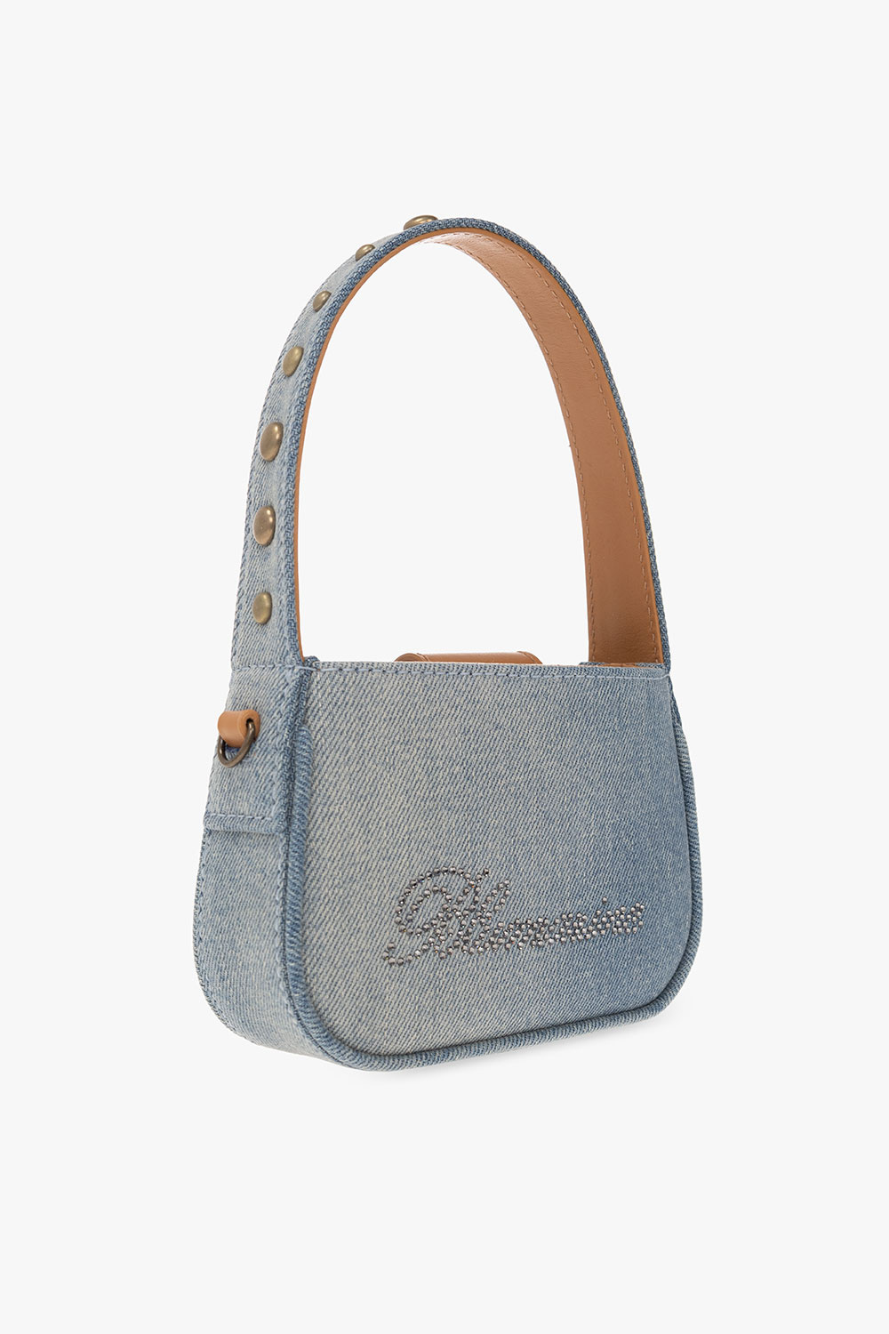 Blumarine Denim shoulder Stussy bag