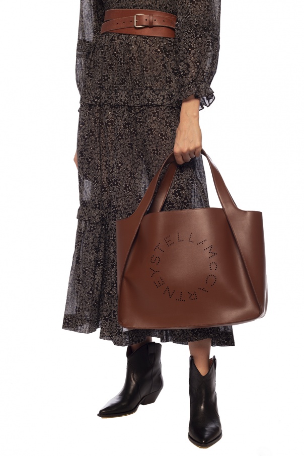 stella runway McCartney Branded shopper bag