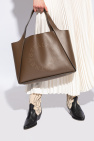Stella McCartney BROWN Stella McCartney 'Logo Tote' Shopper Bag
