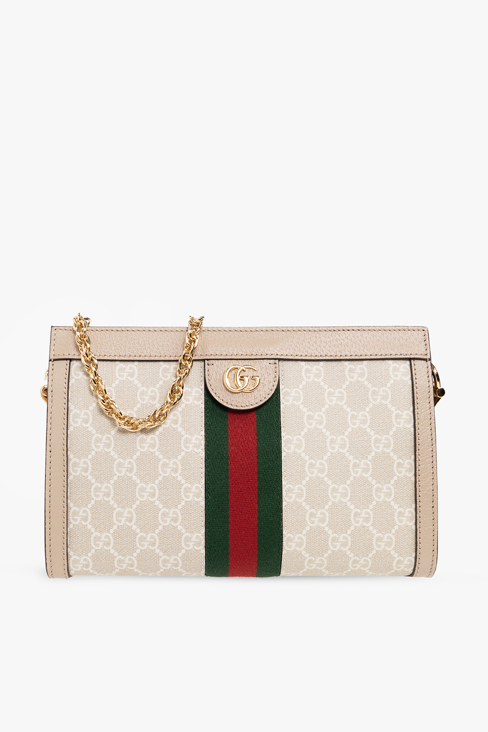 Gucci Ophidia Flora GG Small Supreme Canvas Shoulder Bag 503877 Pre Owned