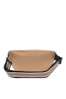 BOSS x Russell Athletic beige Belt bag with logo