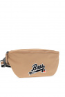 BOSS x Russell Athletic beige Belt bag with logo