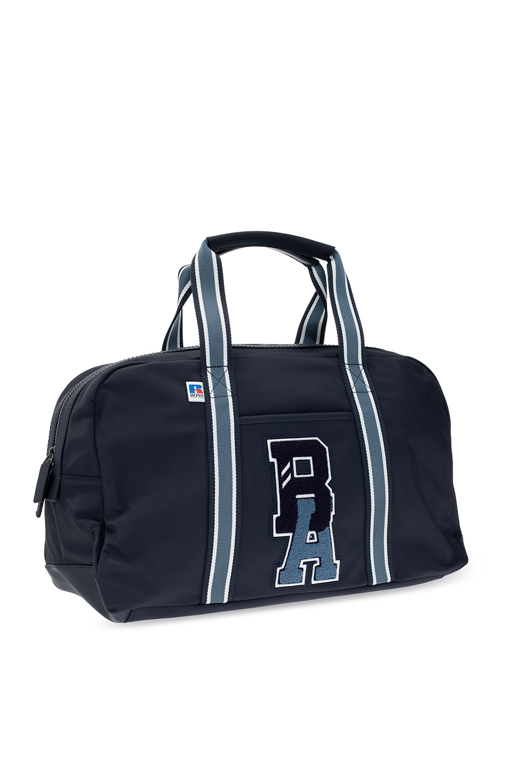 BOSS x Russell Athletic Holdall bag with logo