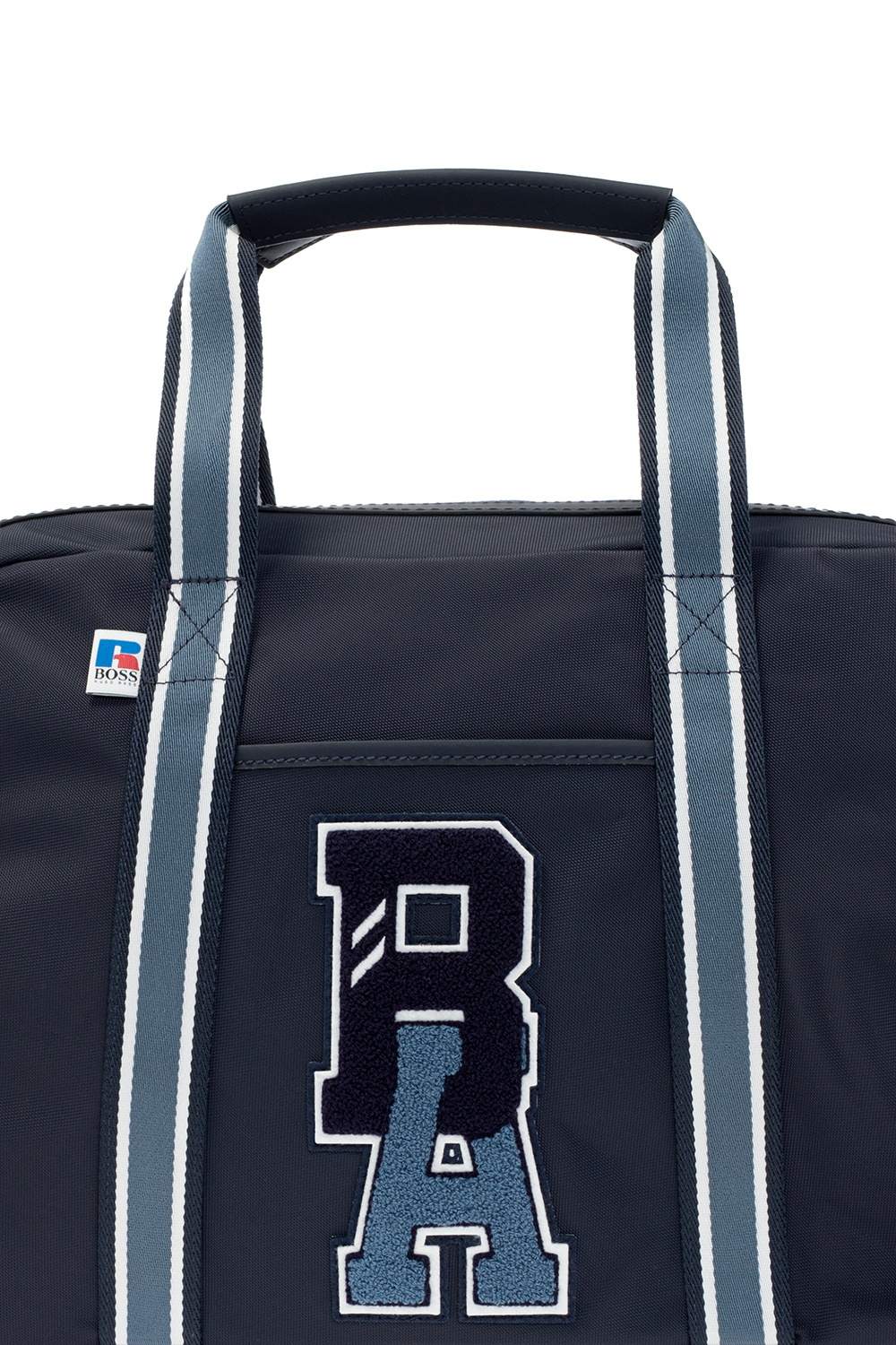 BOSS x Russell Athletic Holdall bag with logo