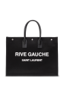 Saint Laurent BLACK ‘Rive Gauche’ shopper bag