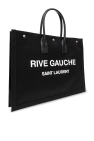 Saint Laurent BLACK ‘Rive Gauche’ shopper bag