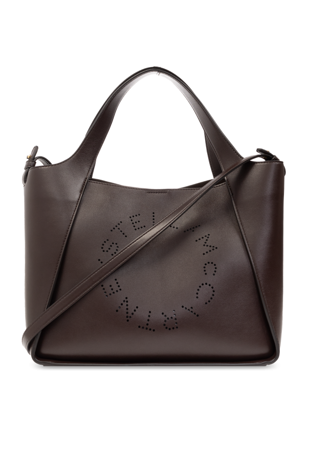 Cream Shopper bag with logo Stella McCartney - Vitkac Spain