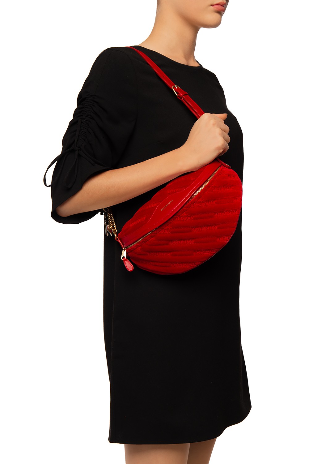 Jual Balenciaga waistbag / balenciaga graffiti belt bag / waistbag unisex /  waistbag import murah | Shopee Indonesia