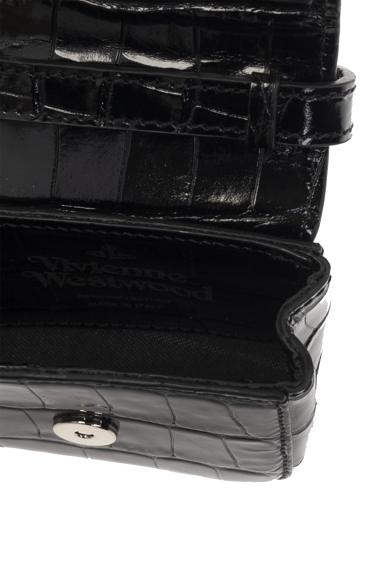 Rare LOUIS VUITTON 'Alma' Handbag in Black Shiny Alligator Leather