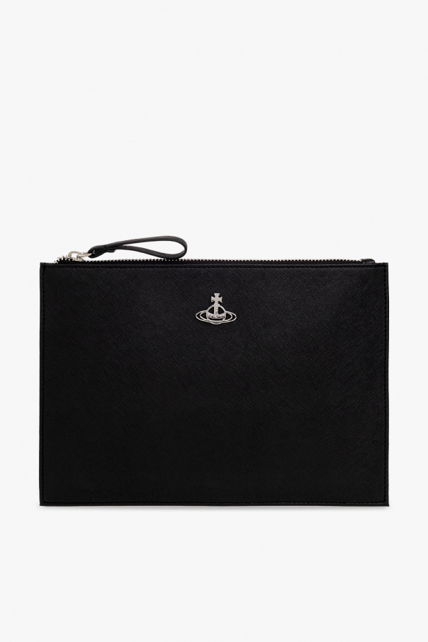 Vivienne Westwood triangle-logo leather mini bag